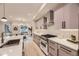 Elegant kitchen featuring modern appliances, countertops, and ample cabinet space, perfect for culinary enthusiasts at 2466 S Cherokee St, Denver, CO 80223
