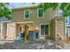 Cozy backyard patio with grill, AC, and seating area, perfect for relaxing at 6765 S Independence St, Littleton, CO 80128