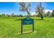 Beautiful neighborhood park featuring a large green lawn with walking trails at 6765 S Independence St, Littleton, CO 80128
