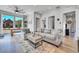 Bright living room with large windows, comfortable seating, and stylish decor, creating a cozy atmosphere at 499 Silver Creek Rd, Idaho Springs, CO 80452