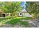 Attractive home exterior with lush yard and real estate sign visible at 5008 Alcott St, Denver, CO 80221