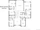 Second floor layout with bedrooms, bathrooms, laundry, open to below, and loft at 5861 Tesoro Pt, Parker, CO 80134
