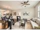 This living room features hardwood floors, comfortable seating, and an open floor plan at 5435 W 97Th Pl, Broomfield, CO 80020