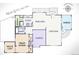 Main level floor plan displaying the layout of the kitchen, bedrooms, bathrooms, and living spaces at 5723 Zephyr St, Arvada, CO 80002
