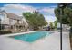 Relaxing community pool, surrounded by a patio, perfect for summer days and community gatherings at 1385 W 112Th Ave # D, Denver, CO 80234