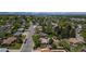 Neighborhood aerial view showcasing mature trees, residential streets, and easy access to nearby amenities at 1229 W 102Nd Ave, Northglenn, CO 80260