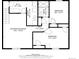 Detailed floor plan showcasing the layout of the home, including the recreation room, bedrooms, and utility area at 1229 W 102Nd Ave, Northglenn, CO 80260