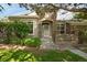 Attractive home entrance with stone accents, a covered porch and well-kept landscaping at 12790 Jackson St, Thornton, CO 80241