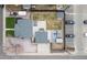 Birds eye view of the property showing the backyard configuration and patio at 10948 Murray Dr, Northglenn, CO 80233