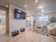 Comfortable living room with easy access to the bathroom and kitchen at 10948 Murray Dr, Northglenn, CO 80233