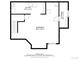 This floor plan shows the layout of the basement, with utility and storage spaces at 15800 E 121St Ave # 4K, Brighton, CO 80603