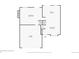 Floor 1 layout showing the living room, kitchen, dining room, garage and entry at 12193 Deerfield Way, Broomfield, CO 80020
