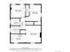 Detailed floor plan showcasing the layout of the second floor, including Gathering room, bathroom, and kitchen at 2614 E 13Th Ave, Denver, CO 80206