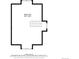 Floor plan of a spacious upper-level bedroom, offering ample room for relaxation at 2614 E 13Th Ave, Denver, CO 80206