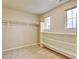 Spacious walk-in closet offering ample storage space with built-in shelving and closet rod at 2454 Ambience Ln, Castle Rock, CO 80109