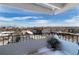 Balcony with city views at 130 N Pearl St # 808, Denver, CO 80203