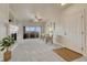 Living room with fireplace, carpet, and access to a balcony at 16700 Las Ramblas Ln # O, Parker, CO 80134