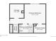 Upstairs floor plan showing the primary bedroom, bathroom, closet, and storage dimensions at 540 S Forest St # 3-204, Denver, CO 80246