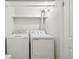 Well-lit laundry room with modern appliances; a practical space for all laundry needs at 540 S Forest St # 3-204, Denver, CO 80246