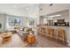 Comfortable living room with modern furnishings, an open layout, and ample natural light at 540 S Forest St # 3-204, Denver, CO 80246