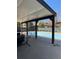 Community pool area with covered seating, ideal for relaxation and socializing at 540 S Forest St # 3-204, Denver, CO 80246