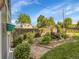 Beautiful backyard with stone path, landscaping and privacy fence creates a peaceful retreat for relaxation and entertainment at 6810 S Marion W Cir, Centennial, CO 80122
