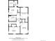 Detailed floorplan showcasing the layout of the bedrooms, bathrooms, laundry, and walk-in closet at 1430 Monroe St, Denver, CO 80206