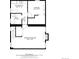 Detailed floorplan showcasing the layout of the Recreation Room, Kitchenette, Bathroom, and Storage area at 1430 Monroe St, Denver, CO 80206