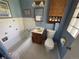 Full bathroom showcasing vanity, mirror, and coordinated decor at 1950 Glen Shiel Dr, Lakewood, CO 80215