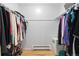 Spacious walk-in closet with ample hanging space and custom shelving, perfect for organization at 9240 W 49Th Ave # 317, Wheat Ridge, CO 80033