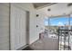 Welcoming entryway featuring a private porch with a railing and a secure front door at 2428 W 82Nd Pl # 3A, Westminster, CO 80031