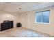 Finished basement area with neutral carpet, small window, and ample space for various uses at 401 W 114Th Pl, Northglenn, CO 80234