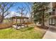 Inviting backyard featuring a charming pergola with seating, perfect for outdoor relaxation and entertaining at 1607 Cottonwood Dr # 14, Louisville, CO 80027