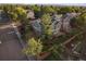 House with large backyard, deck, and playground, viewed from above at 7291 Palisade Dr, Highlands Ranch, CO 80130