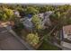 Two-story house with a deck and fenced backyard at 7291 Palisade Dr, Highlands Ranch, CO 80130