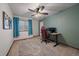 Bedroom with a desk and chair, perfect for an office at 7291 Palisade Dr, Highlands Ranch, CO 80130