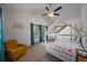 bedroom with built-in bed and cheerful decor at 7291 Palisade Dr, Highlands Ranch, CO 80130