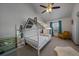 bedroom with a built-in bed and plenty of space at 7291 Palisade Dr, Highlands Ranch, CO 80130