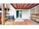 Patio with privacy fence, and slider to the inside at 7682 S Steele St, Centennial, CO 80122
