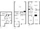 Floorplans showing basement, main floor, and second floor layouts at 9938 Grove Way # B, Westminster, CO 80031