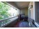 Covered patio featuring a grill and outdoor seating area at 8481 W Union Ave # 2-201, Littleton, CO 80123