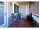 Outdoor patio with furniture for relaxing and enjoying the fresh air at 8481 W Union Ave # 2-201, Littleton, CO 80123
