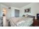 Cozy bedroom featuring neutral walls, gray doors, carpeted floor, and soft decor for relaxation at 16442 Bluebonnet Dr, Parker, CO 80134