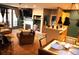 A stylish living room with a fireplace and lots of natural light at 14353 E 1St Dr # 201, Aurora, CO 80011