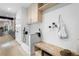 Functional mud room with dog shower and storage at 1126 S Garfield St, Denver, CO 80210