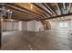 Unfinished basement offering plenty of storage space and potential to customize at 15851 Josephine Cir, Brighton, CO 80602
