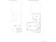 Basement floor plan with unfinished and optional finished layouts including a recreation room and bedroom at 8984 Eagle River St, Littleton, CO 80125