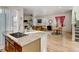 Open floor plan showing kitchen, living room, and hardwood floors at 8984 Eagle River St, Littleton, CO 80125