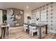 Dining area with modern decor, showcasing an open floor plan and stylish design at 920 W 128Th Pl, Westminster, CO 80234