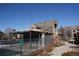 Private pool house with pergola and residents-only access at 804 Summer Hawk Dr # 9106, Longmont, CO 80504